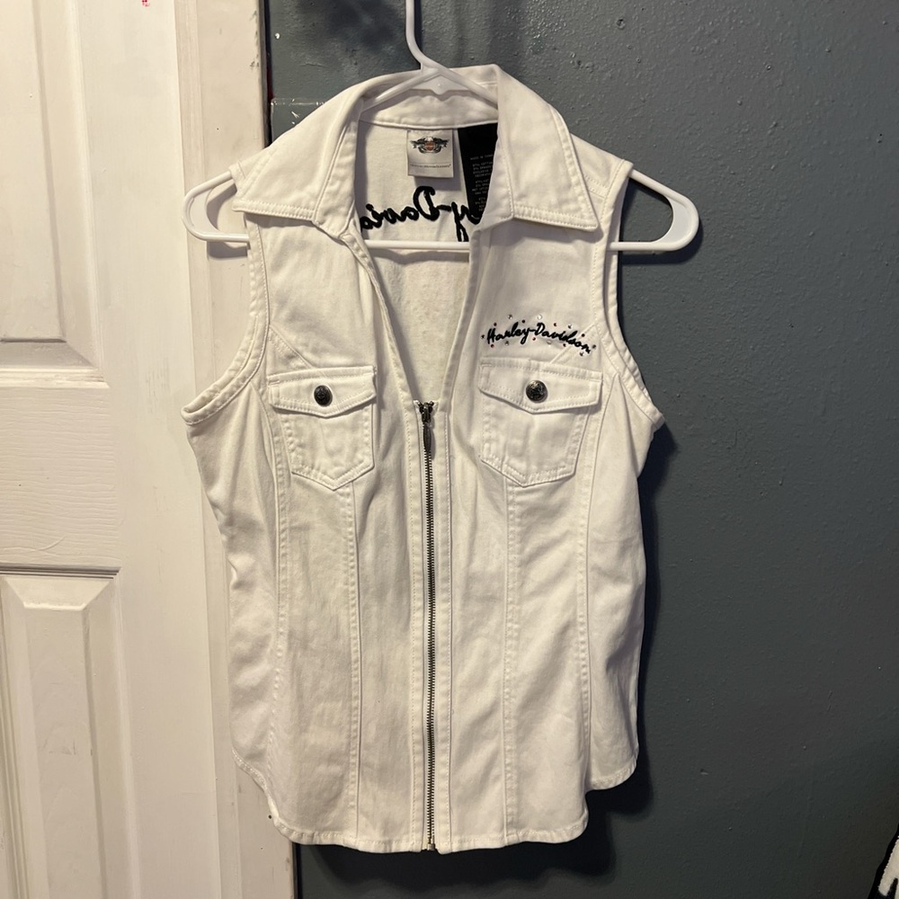Women’s Harley Davidson vest